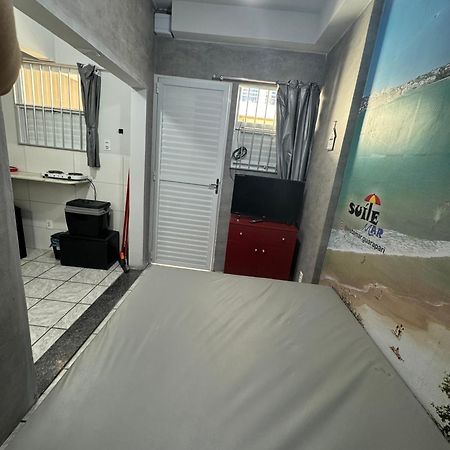 Suite Mar 210 - Economica E Compacta - Praia Do Morro - Predio Frente Mar Com Elevador, Atravessou A Avenida, Ja Esta Na Praia - Garagem - Internet غواراباري المظهر الخارجي الصورة