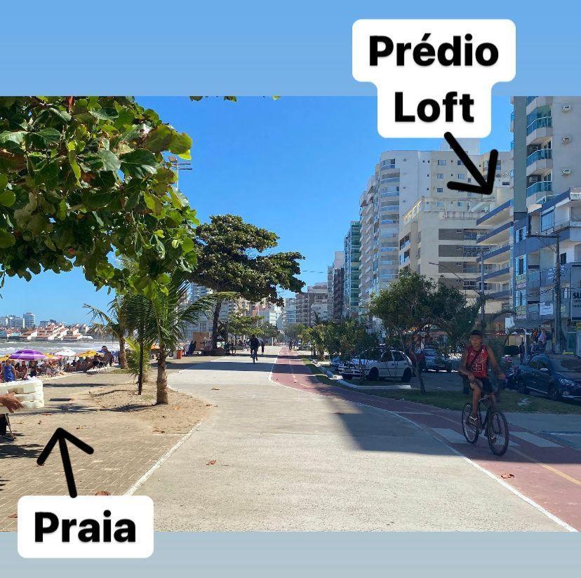 Suite Mar 210 - Economica E Compacta - Praia Do Morro - Predio Frente Mar Com Elevador, Atravessou A Avenida, Ja Esta Na Praia - Garagem - Internet غواراباري المظهر الخارجي الصورة