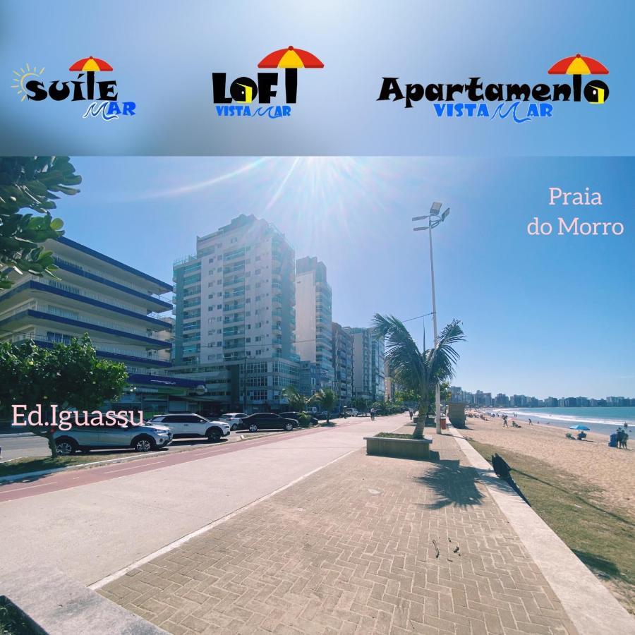 Suite Mar 210 - Economica E Compacta - Praia Do Morro - Predio Frente Mar Com Elevador, Atravessou A Avenida, Ja Esta Na Praia - Garagem - Internet غواراباري المظهر الخارجي الصورة