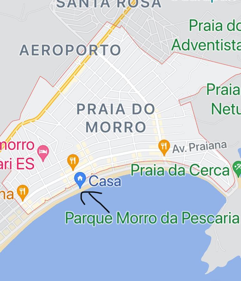 Suite Mar 210 - Economica E Compacta - Praia Do Morro - Predio Frente Mar Com Elevador, Atravessou A Avenida, Ja Esta Na Praia - Garagem - Internet غواراباري المظهر الخارجي الصورة