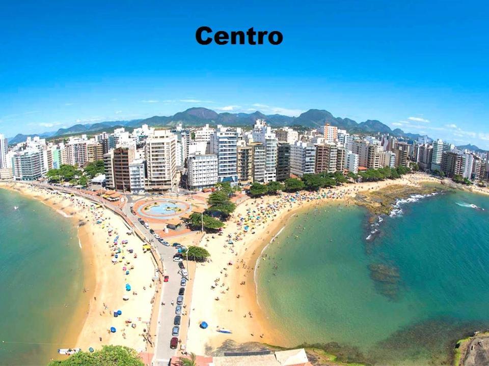 Suite Mar 210 - Economica E Compacta - Praia Do Morro - Predio Frente Mar Com Elevador, Atravessou A Avenida, Ja Esta Na Praia - Garagem - Internet غواراباري المظهر الخارجي الصورة