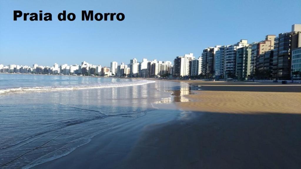 Suite Mar 210 - Economica E Compacta - Praia Do Morro - Predio Frente Mar Com Elevador, Atravessou A Avenida, Ja Esta Na Praia - Garagem - Internet غواراباري المظهر الخارجي الصورة