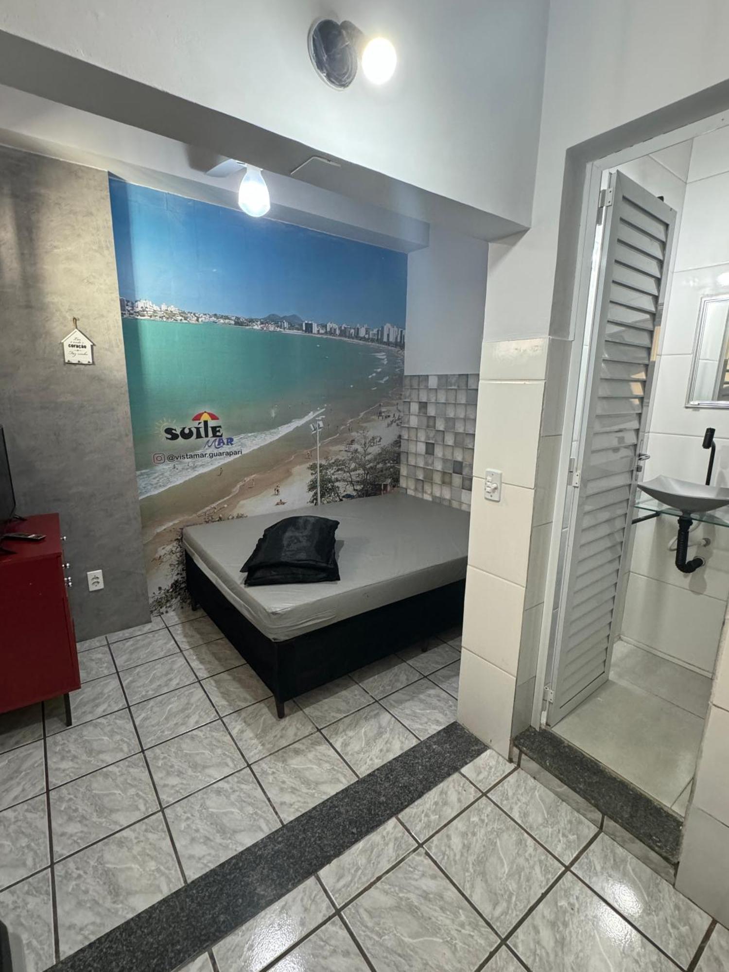 Suite Mar 210 - Economica E Compacta - Praia Do Morro - Predio Frente Mar Com Elevador, Atravessou A Avenida, Ja Esta Na Praia - Garagem - Internet غواراباري المظهر الخارجي الصورة