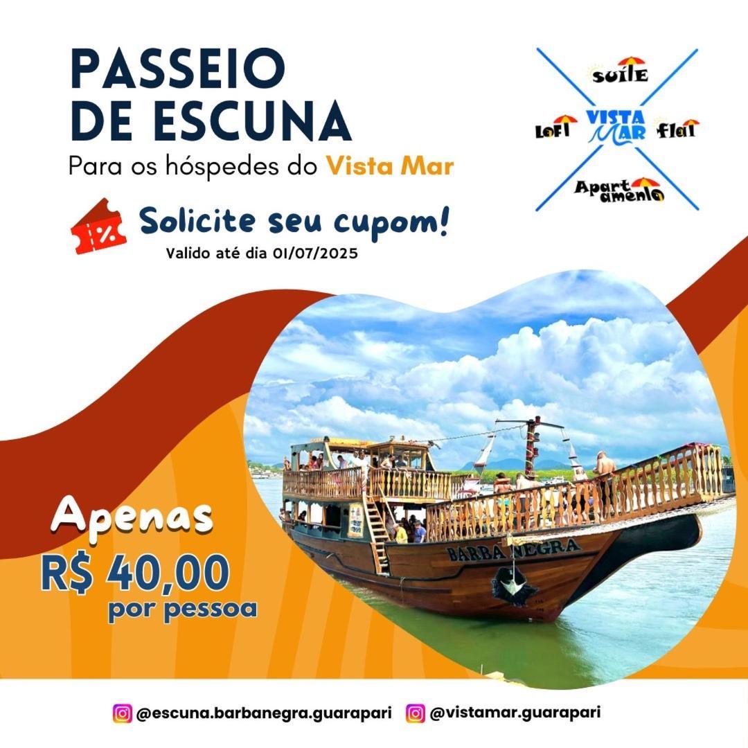 Suite Mar 210 - Economica E Compacta - Praia Do Morro - Predio Frente Mar Com Elevador, Atravessou A Avenida, Ja Esta Na Praia - Garagem - Internet غواراباري المظهر الخارجي الصورة